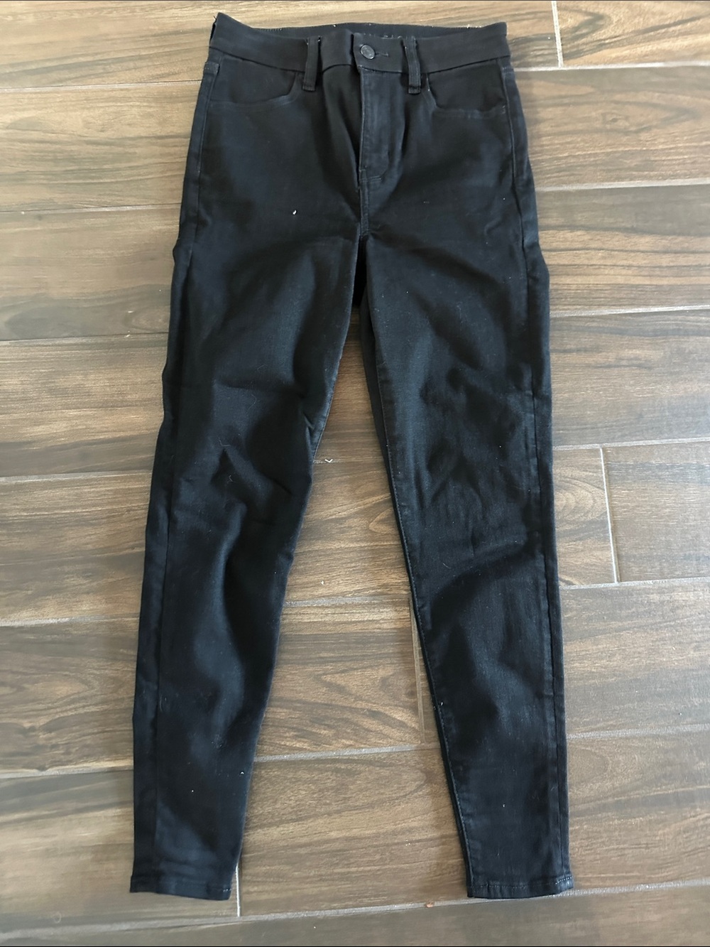 American Eagle Outfitters curvy high rise Jegging Black Women's Jeans 4 short
